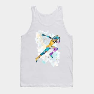 Female runner Tank Top